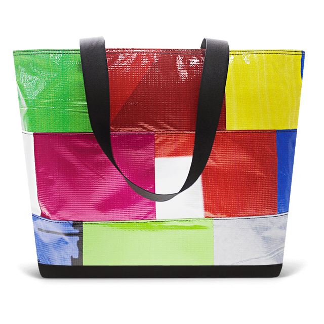 Patchwork Zippered Blake Tote