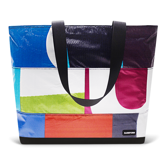 Patchwork Zippered Blake Tote