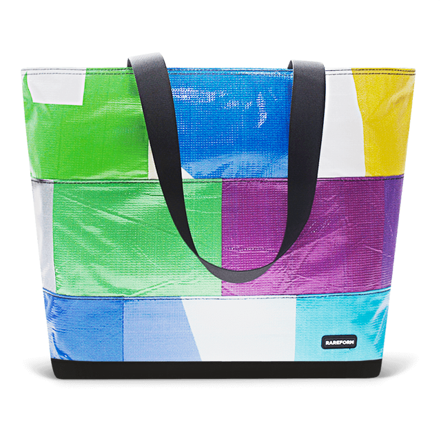 Patchwork Zippered Blake Tote