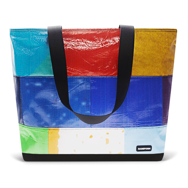 Patchwork Zippered Blake Tote