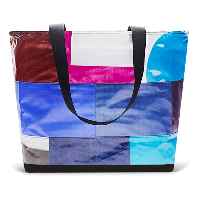 Patchwork Zippered Blake Tote