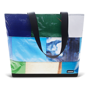 Patchwork Zippered Blake Tote