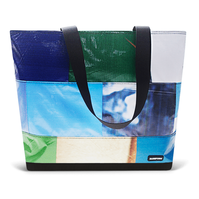 Patchwork Zippered Blake Tote