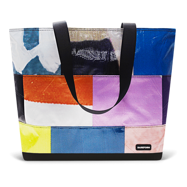 Patchwork Zippered Blake Tote