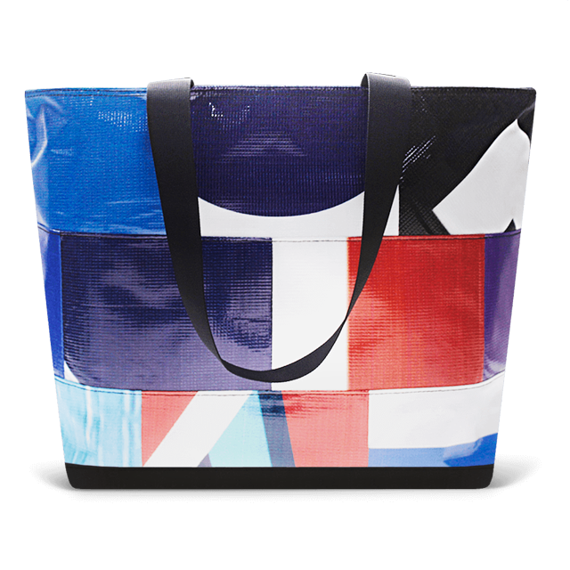 Patchwork Zippered Blake Tote