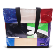 Patchwork Zippered Blake Tote