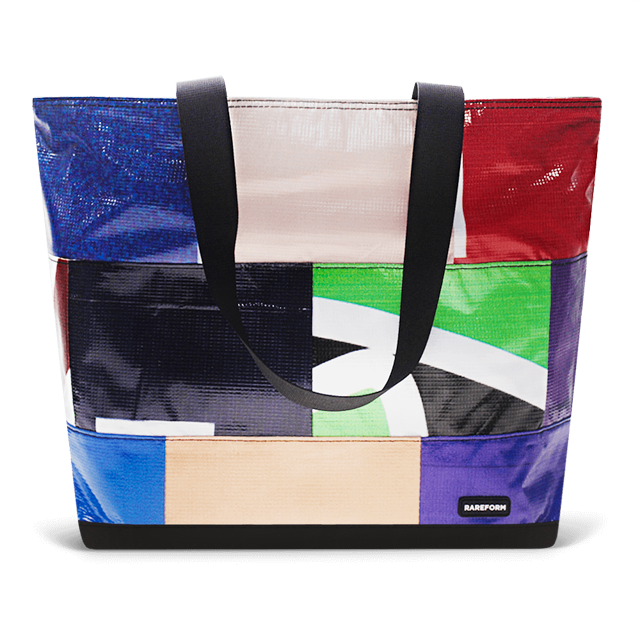 Patchwork Zippered Blake Tote
