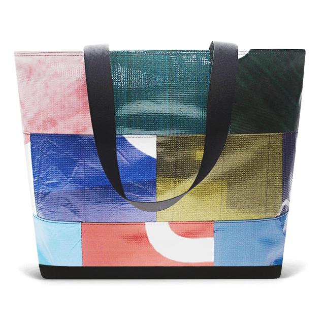 Patchwork Zippered Blake Tote