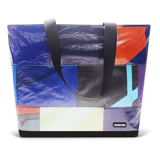Patchwork Zippered Blake Tote