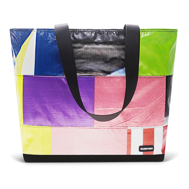 Patchwork Zippered Blake Tote