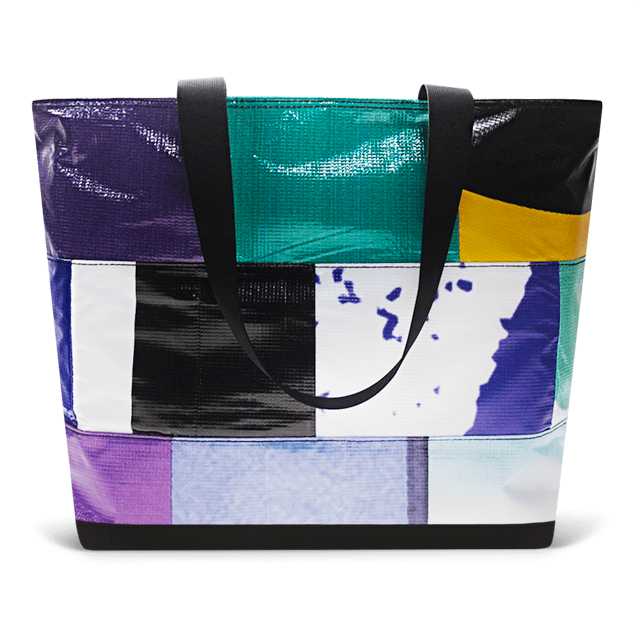 Patchwork Zippered Blake Tote