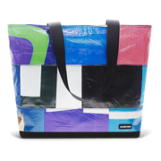 Patchwork Zippered Blake Tote