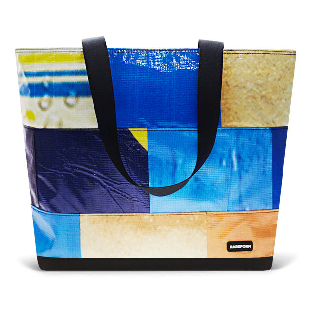 Patchwork Zippered Blake Tote
