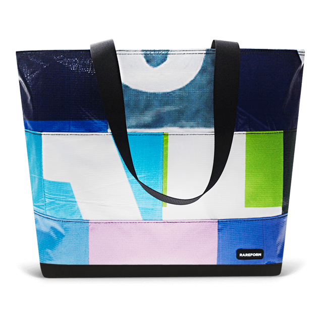 Patchwork Zippered Blake Tote