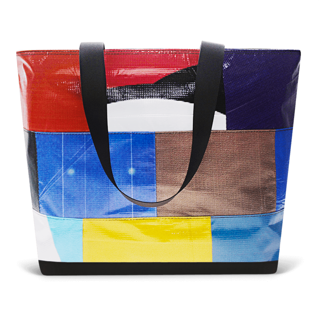 Patchwork Zippered Blake Tote