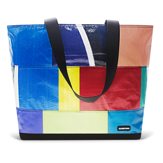 Patchwork Zippered Blake Tote