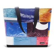 Patchwork Zippered Blake Tote