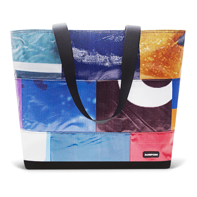 Patchwork Zippered Blake Tote