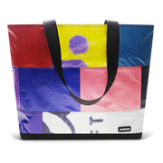 Patchwork Zippered Blake Tote