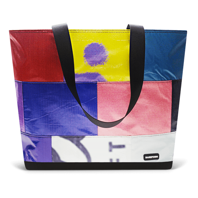 Patchwork Zippered Blake Tote