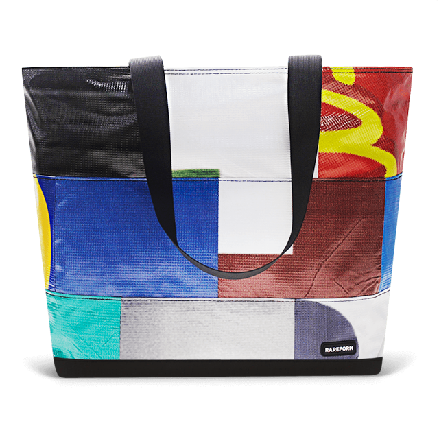 Patchwork Zippered Blake Tote