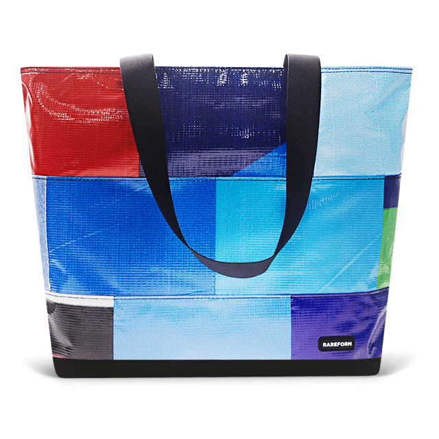 Patchwork Zippered Blake Tote