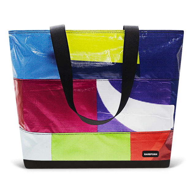 Patchwork Zippered Blake Tote