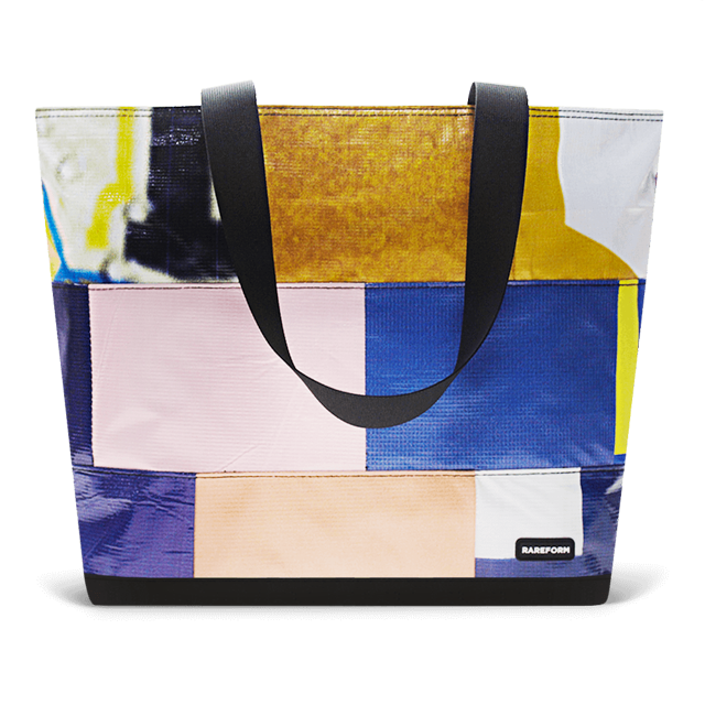 Patchwork Zippered Blake Tote