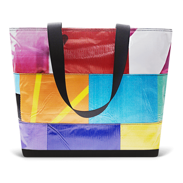 Patchwork Zippered Blake Tote