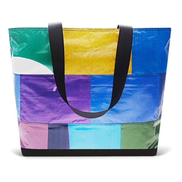 Patchwork Zippered Blake Tote
