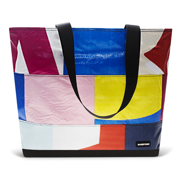 Patchwork Zippered Blake Tote