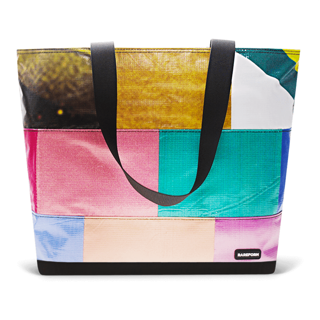 Patchwork Zippered Blake Tote