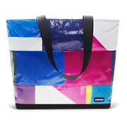Patchwork Zippered Blake Tote