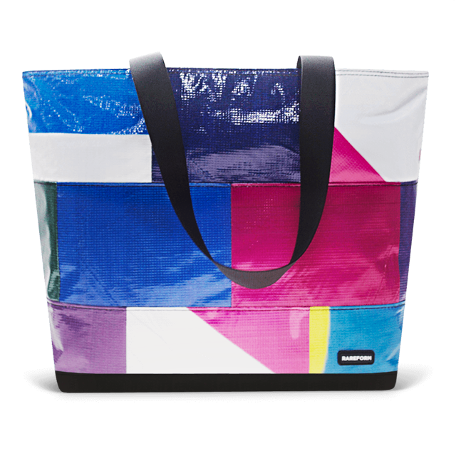 Patchwork Zippered Blake Tote