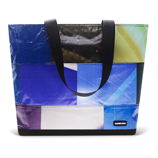 Patchwork Zippered Blake Tote