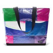 Patchwork Zippered Blake Tote