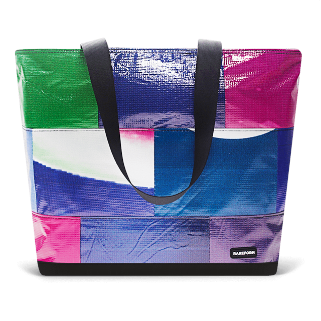 Patchwork Zippered Blake Tote