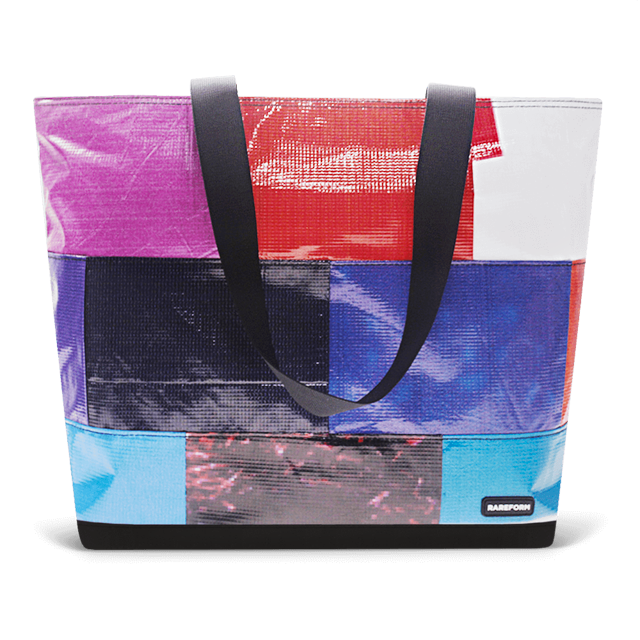 Patchwork Zippered Blake Tote