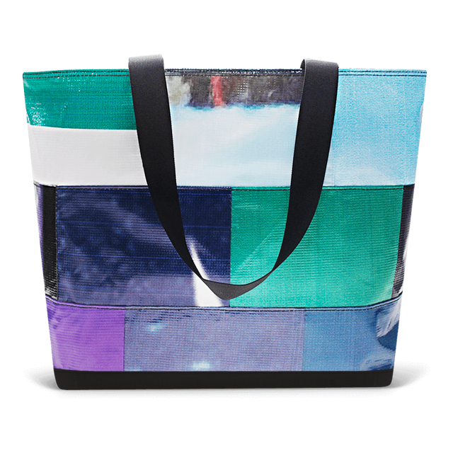 Patchwork Zippered Blake Tote
