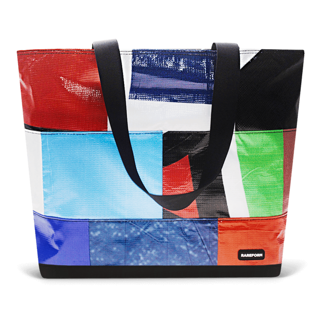 Patchwork Zippered Blake Tote