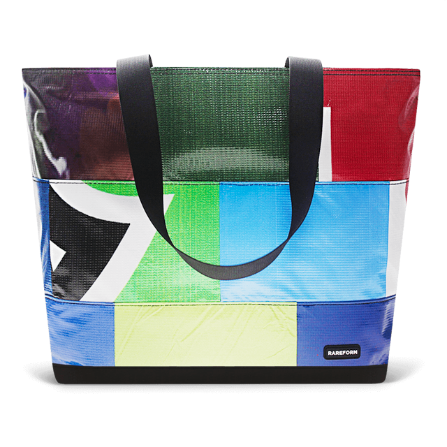 Patchwork Zippered Blake Tote