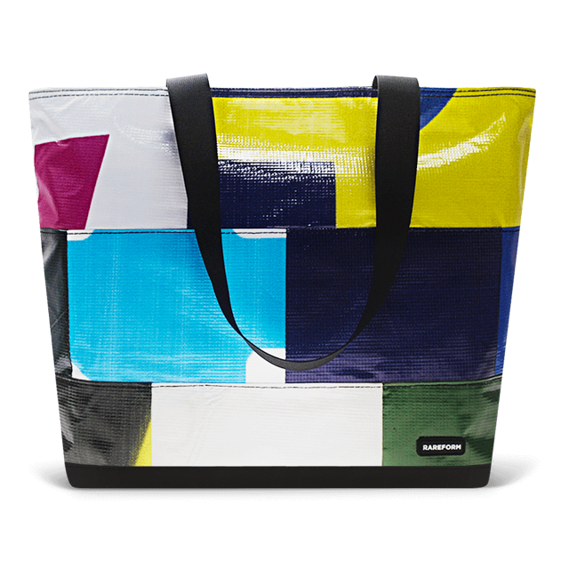 Patchwork Zippered Blake Tote