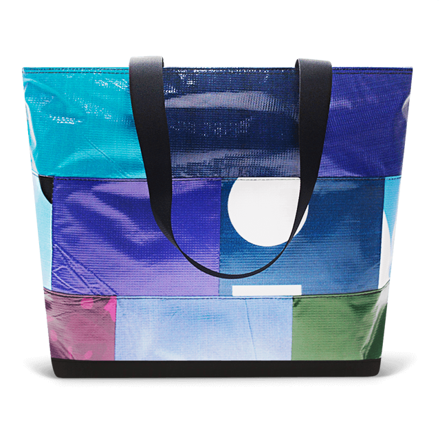 Patchwork Zippered Blake Tote