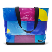 Patchwork Zippered Blake Tote