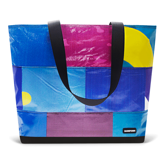 Patchwork Zippered Blake Tote