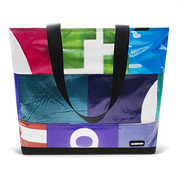 Patchwork Zippered Blake Tote