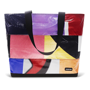 Patchwork Zippered Blake Tote