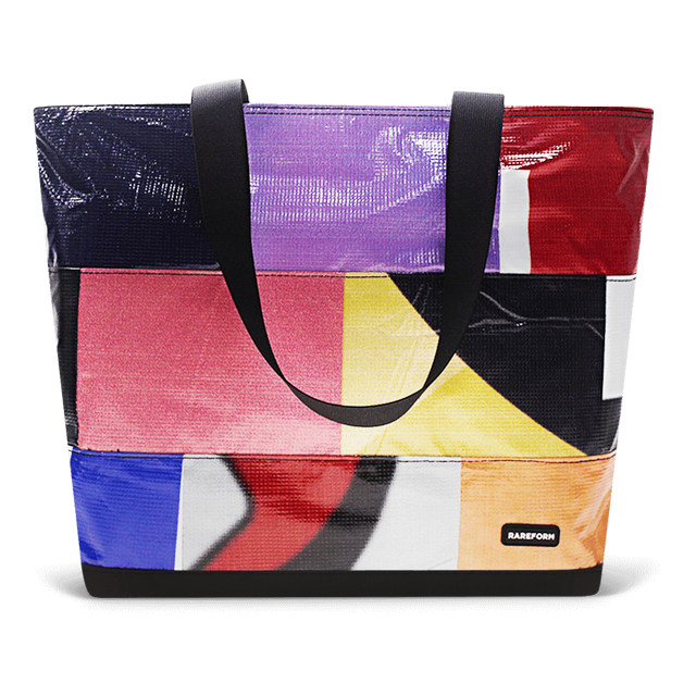 Patchwork Zippered Blake Tote