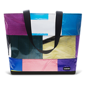 Patchwork Zippered Blake Tote