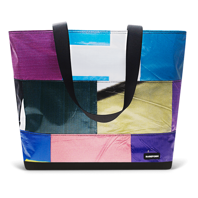Patchwork Zippered Blake Tote